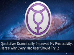MAC使用QuickSilver精简Dock栏的方法