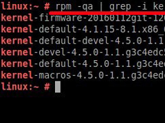 Linux查看系统已安装内核的操作方法