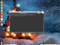 Linux如何用Xsnow命令让桌面显示下雪特效