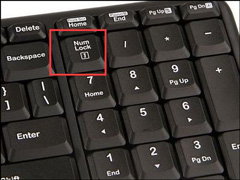 Windows系统开机键盘NumLock灯不亮的处理方法