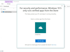 微软Win10 S可卸载OneDrive：重装比较难