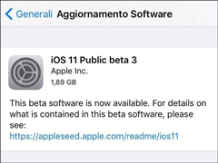 苹果正式推出iOS11 Beta3公测版更新