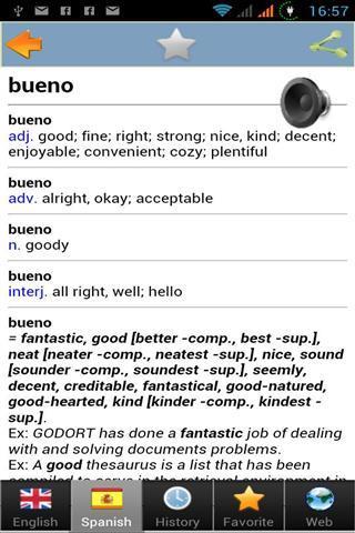 西班牙词典 v1.4