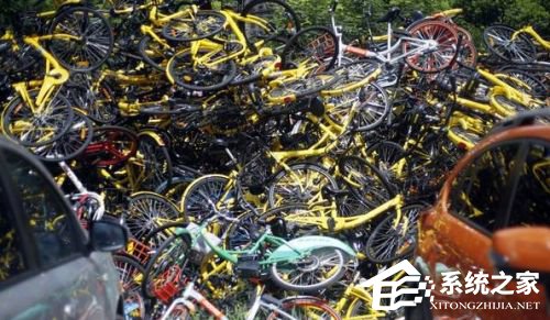 触目惊心！上海惊现共享单车“坟墓”