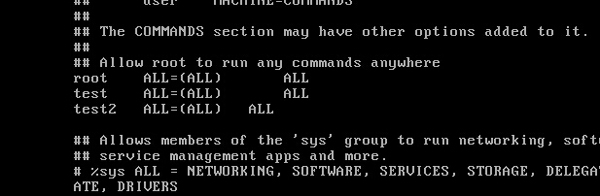 如何配置Linux系统sudo命令的权限？