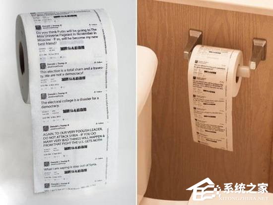 亚马逊出售“特朗普厕纸”：一卷80元都能卖到缺货