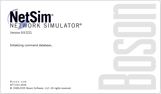 Boson NetSim(思科交换机模拟器) V9.9.5231 英文版