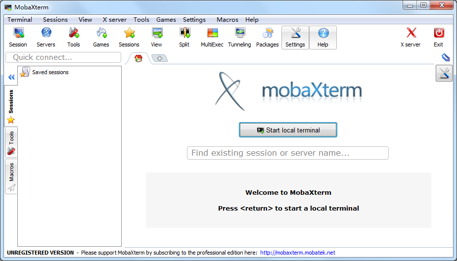 MobaXterm(远程连接软件) V9.4 英文绿色版