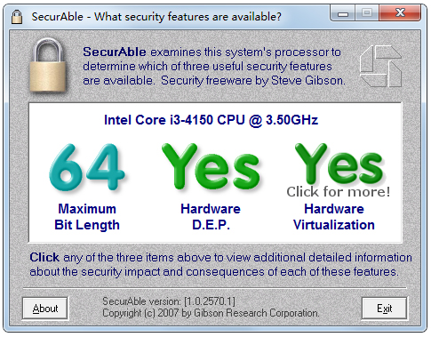 securable(系统检测软件) V1.0.2570.1 绿色版