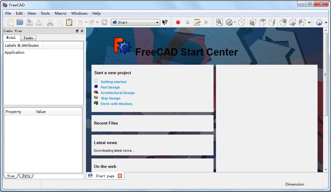 FreeCAD(3D效果图制作软件) V0.14.3700 英文版