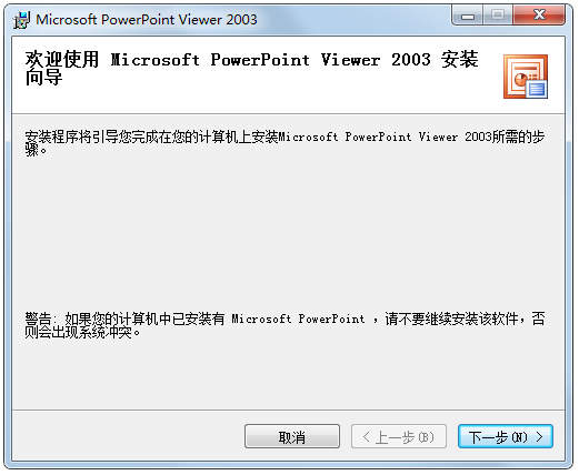 PowerPoint Viewer 2003 完整版