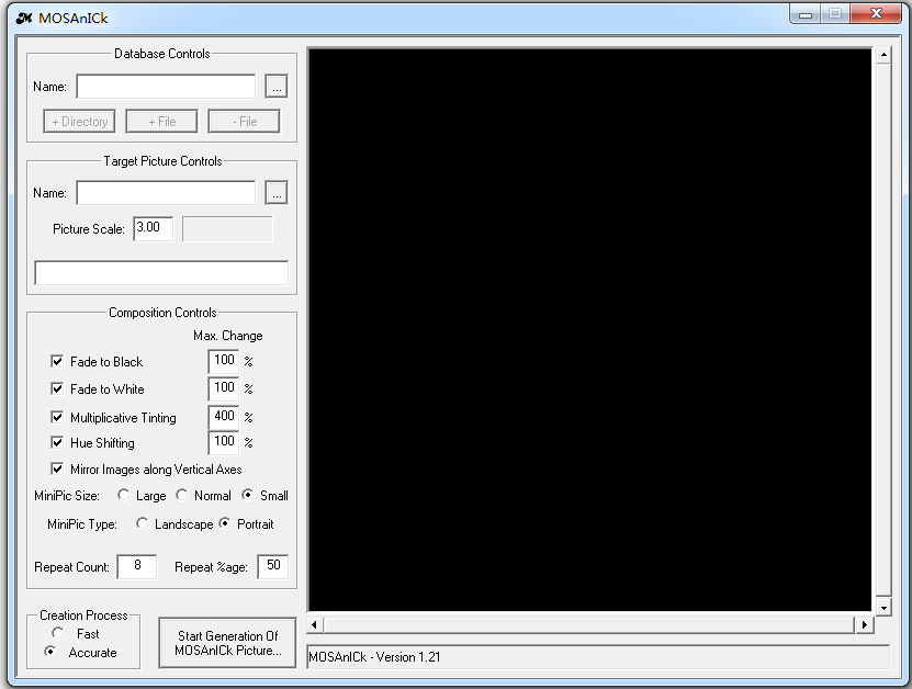 MOSAnICk(图像数据库管理) V1.21 绿色版