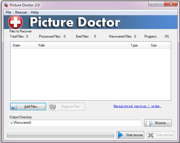 Picture Doctor(图像数据恢复) V2.0 英文版