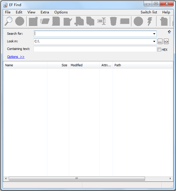 EF Find(文件搜索工具) V9.10 英文版