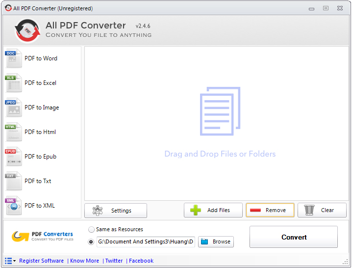 All PDF Converter(全能PDF转换器) V2.4.6