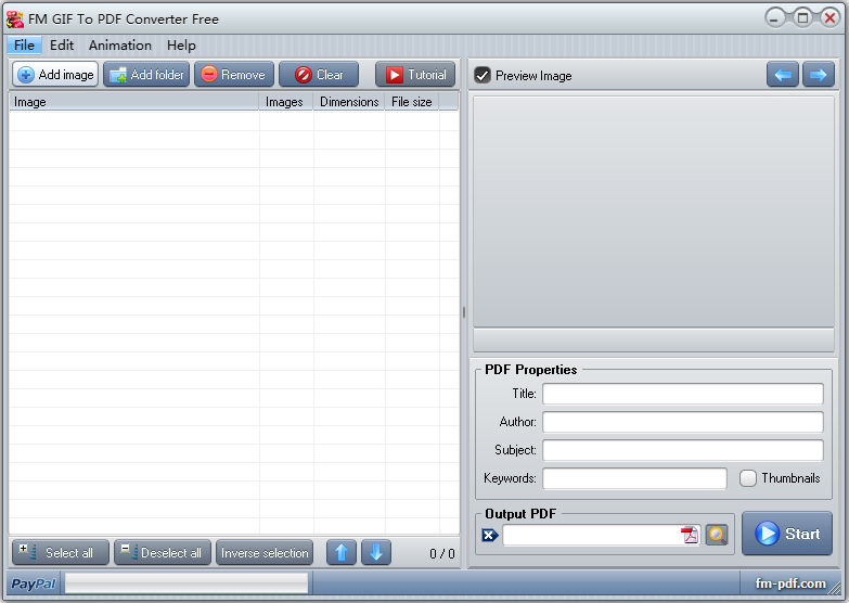 GIF to PDF Converter Free(GIF转PDF转换器) V2.2