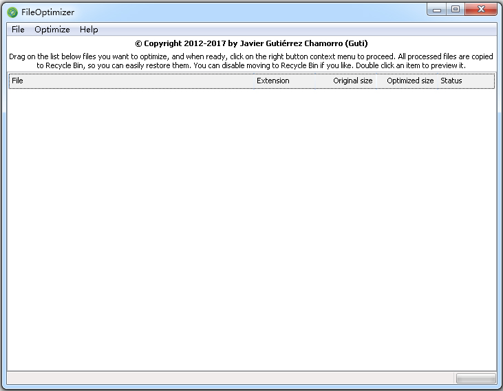 File Optimizer(压缩软件) V9.60.1708 英文版