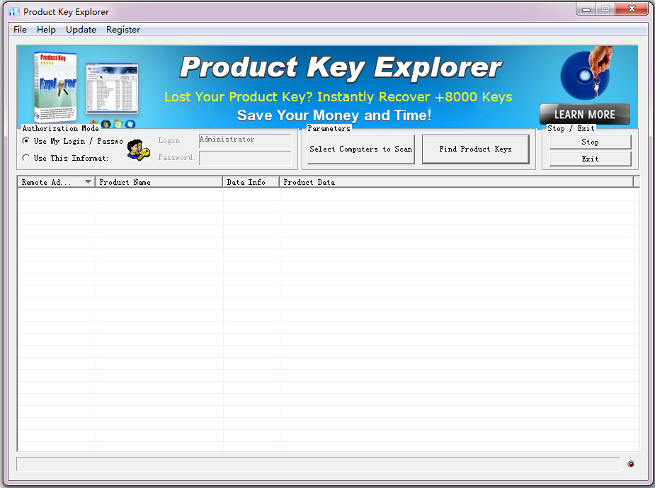 Product Key Explorer(程序密钥显示工具) V3.9.6