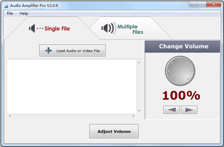 Audio Amplifier Pro(音量放大软件) V2.0.6 英文版