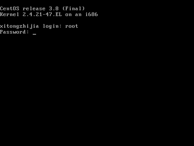 CentOS 3.8 i386官方正式版系统（32位）
