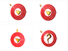 红色光圈鼠标指针