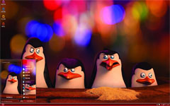 电影马达加斯加的企鹅xp主题