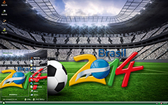 2014足球世界杯XP主题