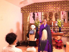 脑洞大开！日本推出超度机器人