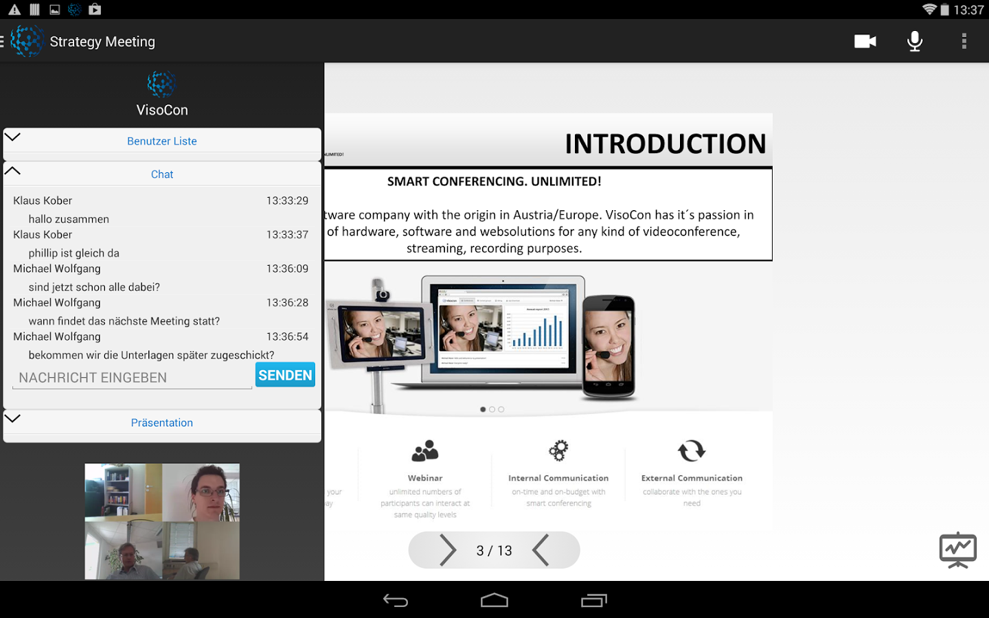 VisoCon Communicator v0.8.5