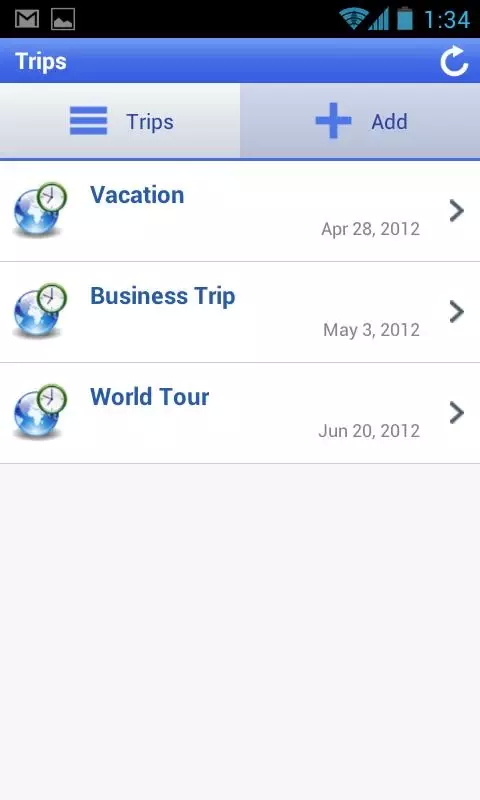 Trips v1.0