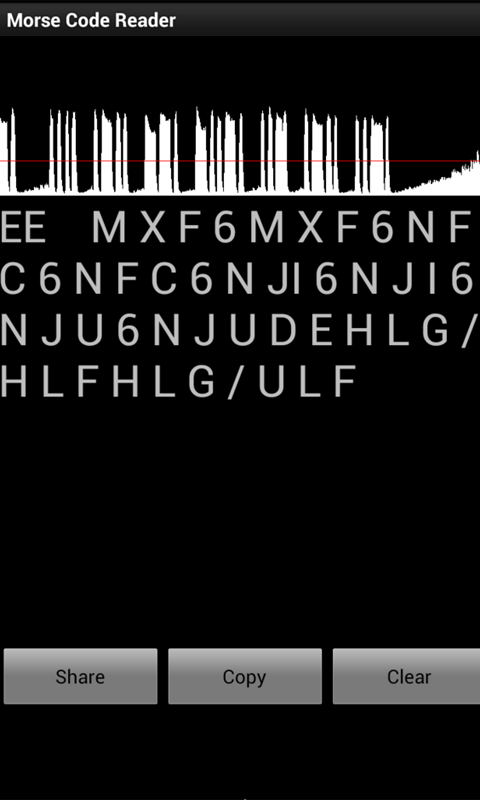 Morse Code Reader v1.0