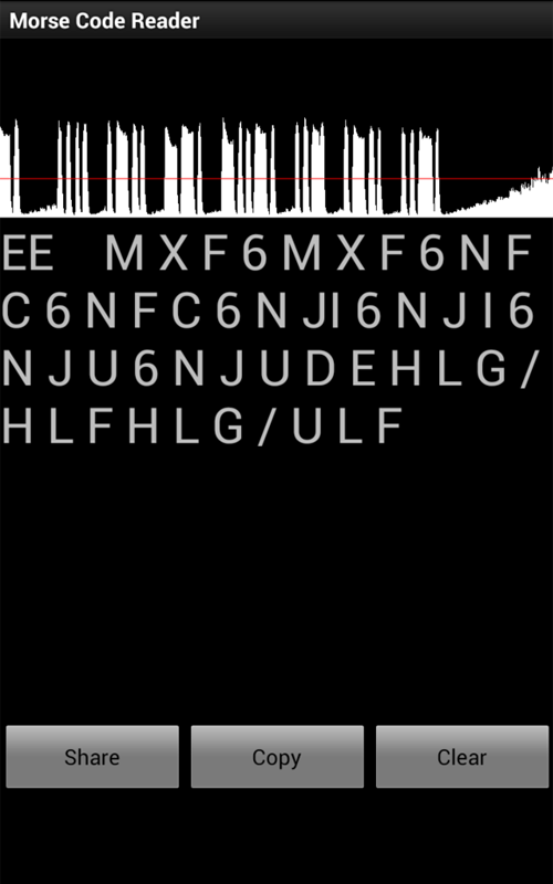Morse Code Reader v1.0