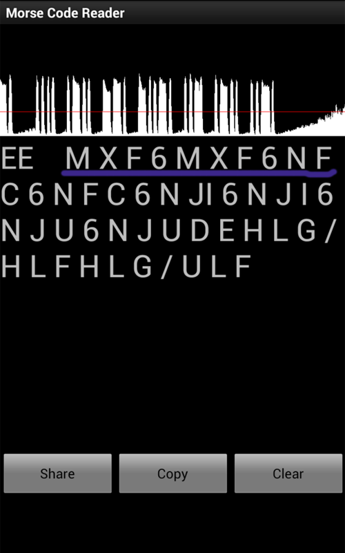 Morse Code Reader v1.0