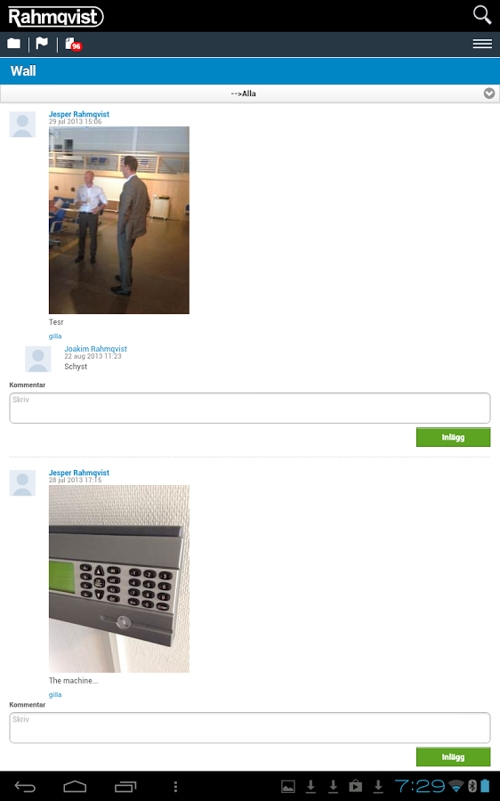 Rahmqvist Intranet Mobile v2.0.0
