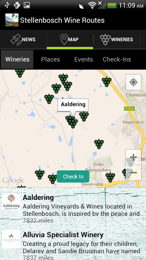 Stellenbosch Wine Routes v1.5