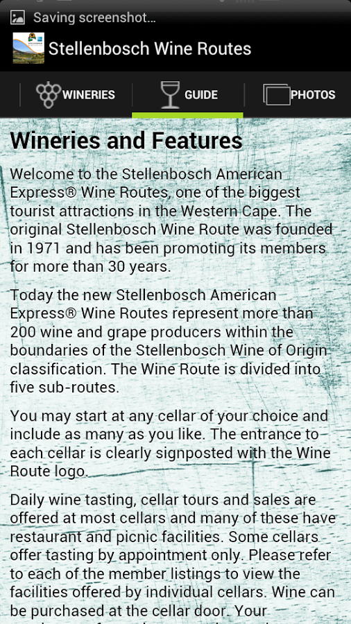 Stellenbosch Wine Routes v1.5