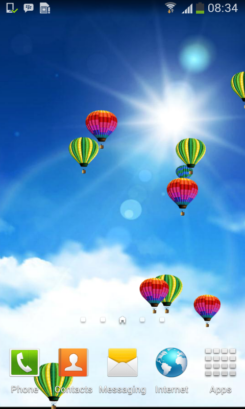 Blue Sky Balloon LWP v5.0
