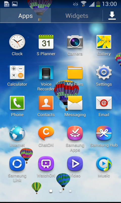 Blue Sky Balloon LWP v5.0