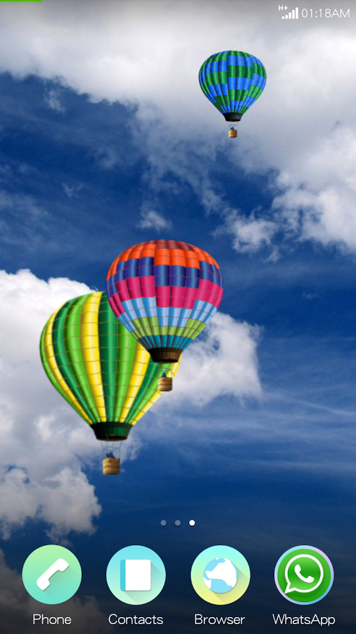Blue Sky Balloon LWP v5.0
