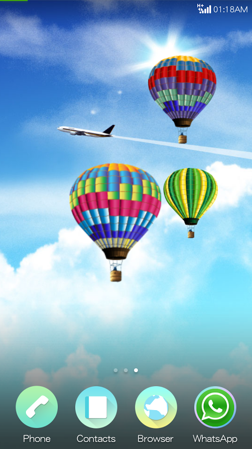 Blue Sky Balloon LWP v5.0