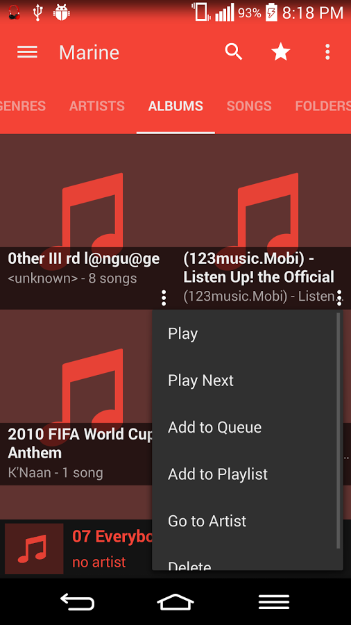 Marine Music Player v0.72