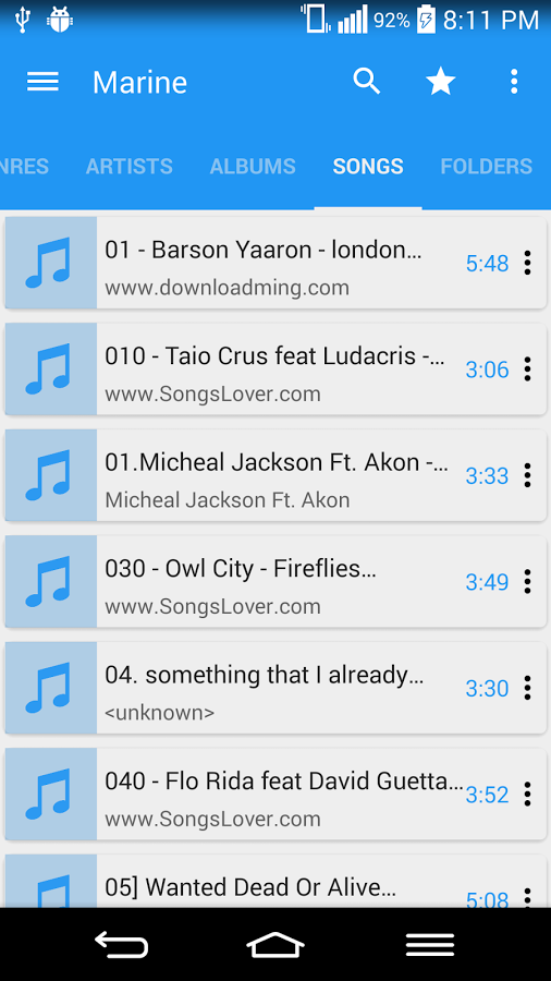 Marine Music Player v0.72