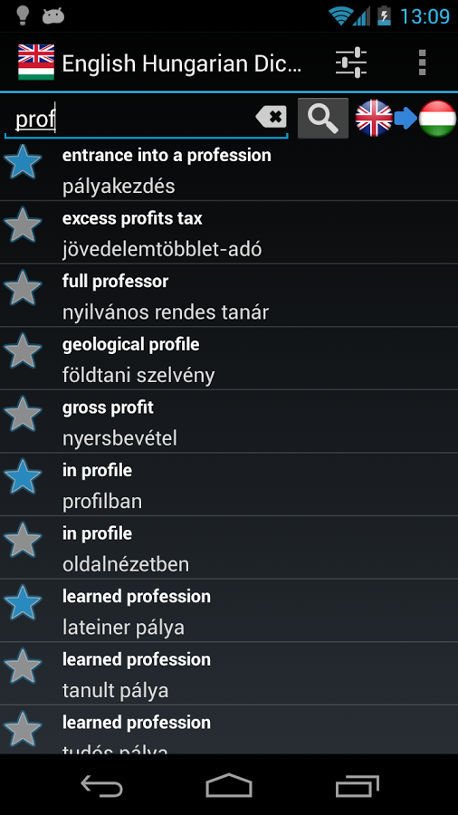 English Hungarian Dict. FREE v3.8.1