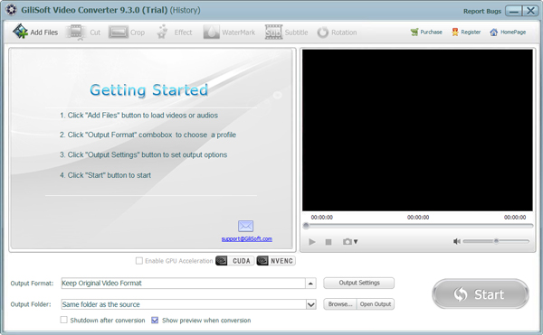 GiliSoft Video Converter(视频转换器) V10.6.0.0 英文版