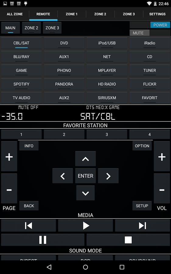 Denon AV Receiver Remote v2.4.3.3