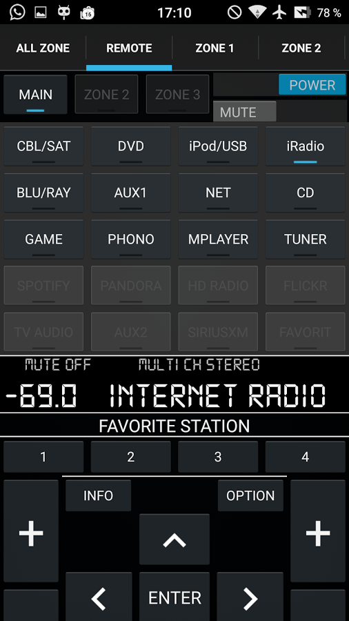 Denon AV Receiver Remote v2.4.3.3