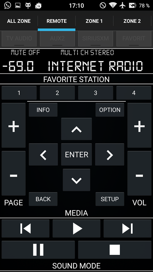 Denon AV Receiver Remote v2.4.3.3