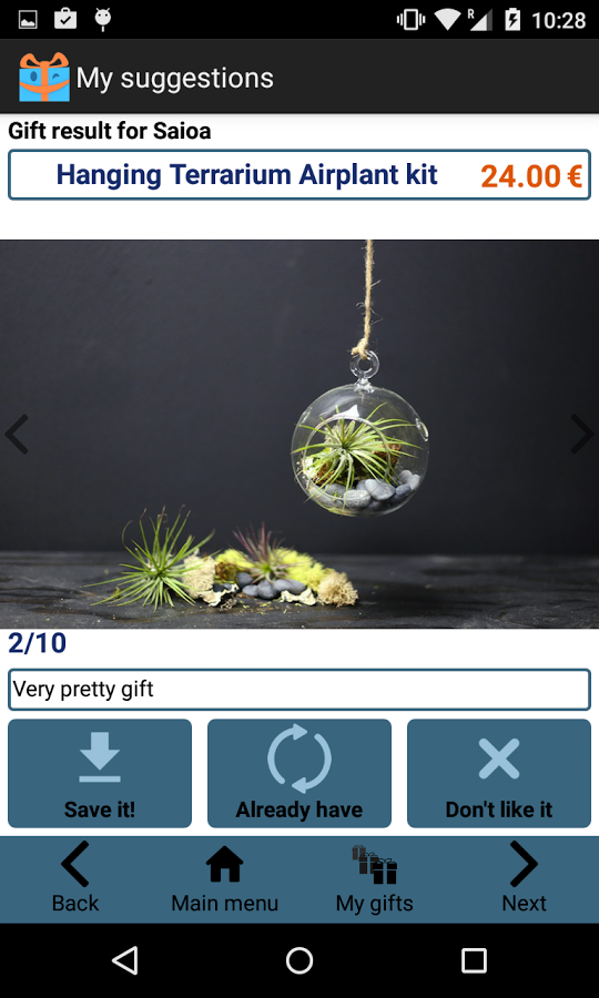 Gifti. Find the perfect gift v1.24