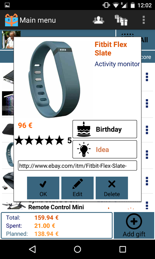 Gifti. Find the perfect gift v1.24