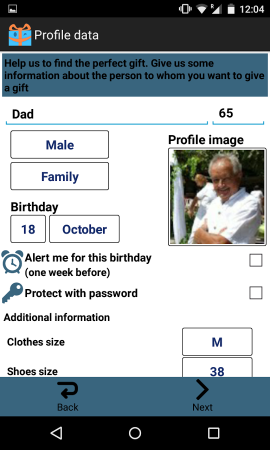 Gifti. Find the perfect gift v1.24